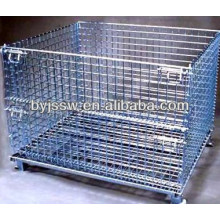 Wire Mesh Container With Caster / Wheels